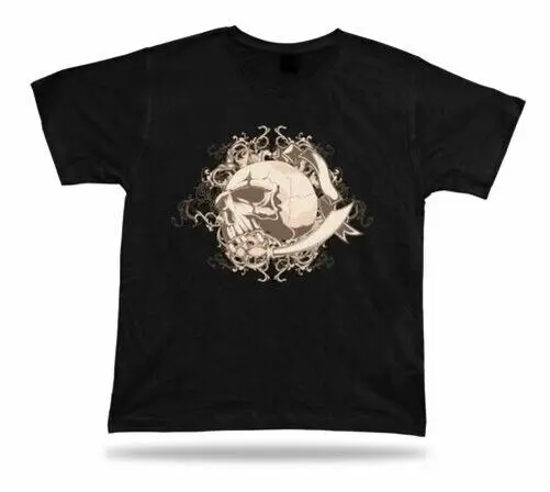 A cracked skull Comics Classic Apparel Soul gift T-shirt Tee tricote best sale