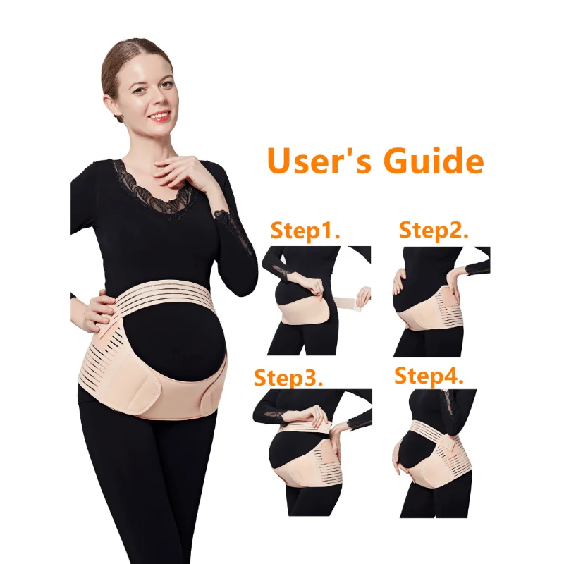 Supporting abdominal girdle Maternity Women\'s Belly Band Pregnancy Belly Support Band For Relieving Back Pelvic Hip Pain