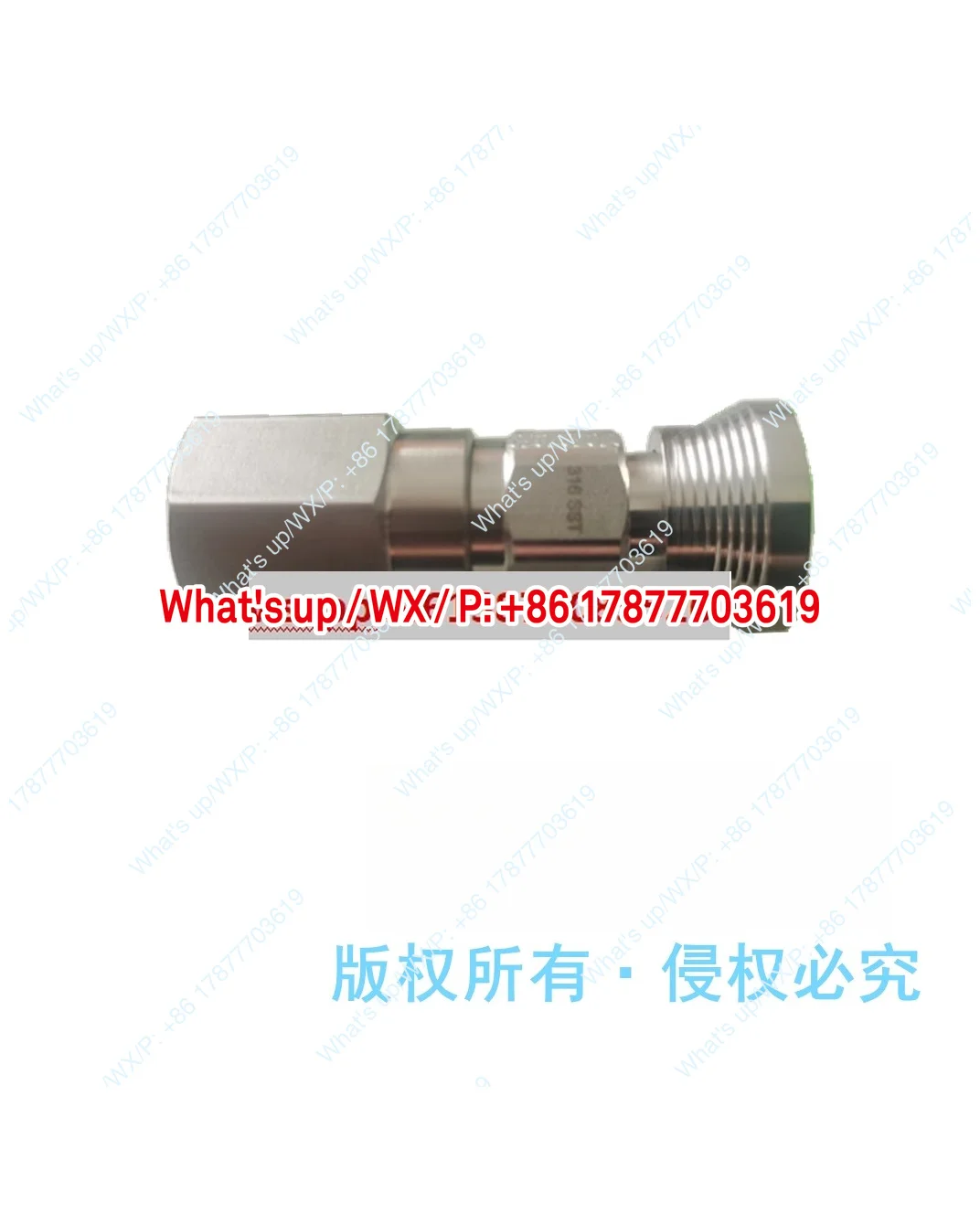 HQC4-D-4F-316+HQC4-B-4F-316 sampling steel cylinder quick connector