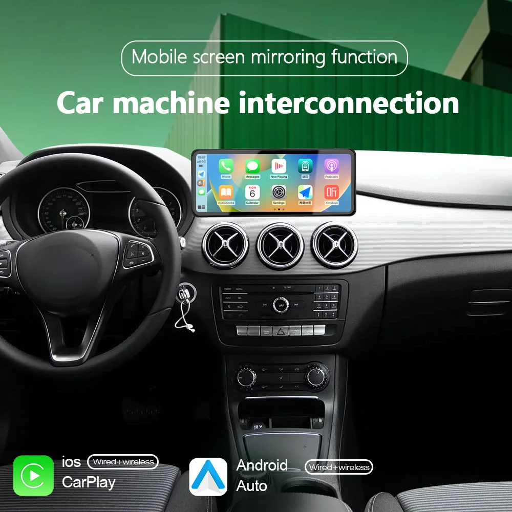 Suitable for Mercedes-Benz B-Class W245 W246 12.3-inch 2K car screen wireless CarPlay Andorid Auto touch screen multimedia displ
