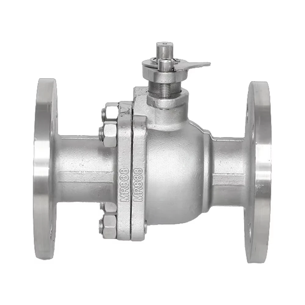 مصنع توريد Q41F-16P الفولاذ المقاوم للصدأ صمام كروي متوسط شفة دليل الطاقة سميكة صمام كروي عائم للوسائط المائية