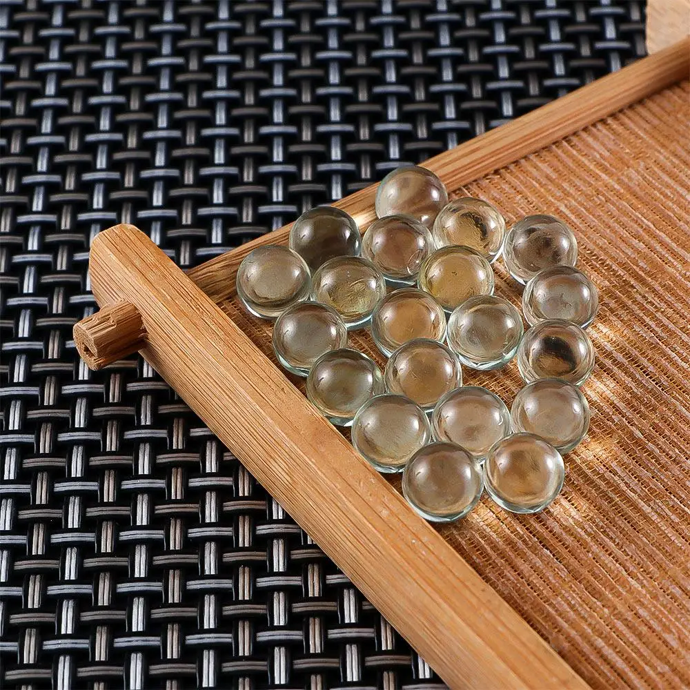 16mm Machine Beads Solid Marble Round Marble Beads Bouncing Ball Glass Ball Transparent Ball Glass Marbles Clear Glass Marbles