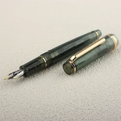 Jinhao 82 dolma kalem floresan yeşil Spin kalem popüler EF F M NIB iş ofis okul malzemeleri yazma kırtasiye