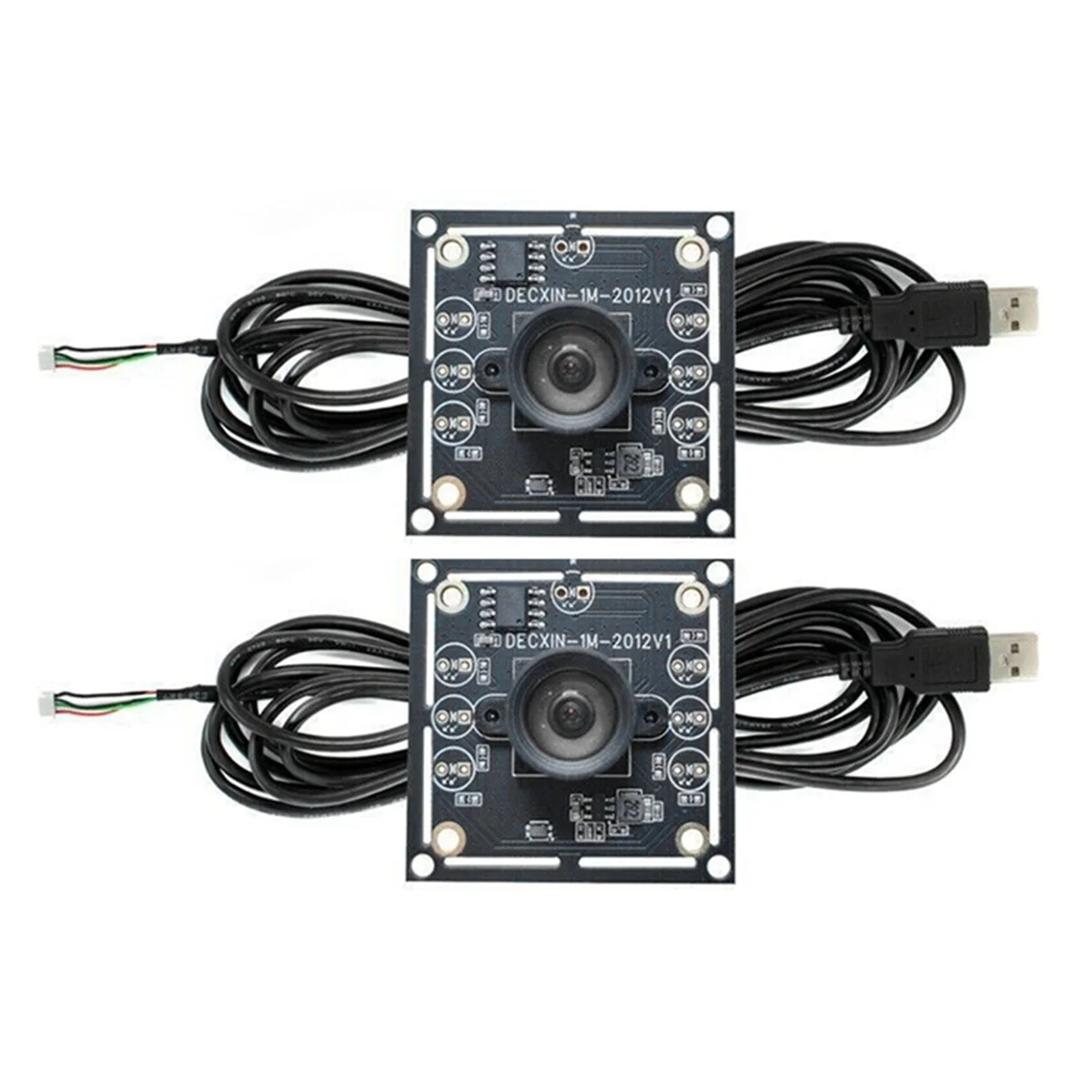 B02B-2PCS 100 Degree Camera Module 1MP OV9732 1280X720 USB Free Driver Manual Focus, with 2 Meter Cable for Winxp/7/8/10