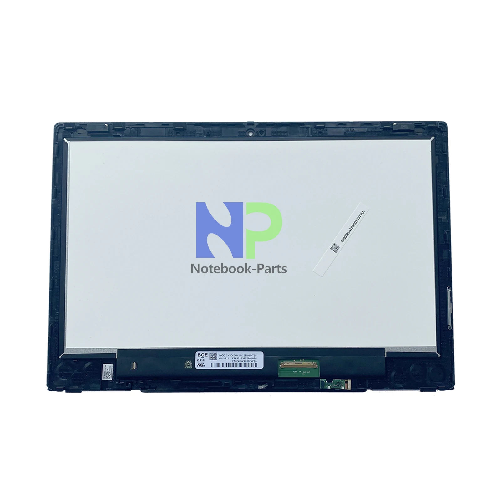 สําหรับ HP Chromebook X360 11 G3 EE LCD Touchscreen Digitizer ASSEMBLY พร้อม BEZEL G-Sensor BOARD 11.6 "สีดํา L92338-001