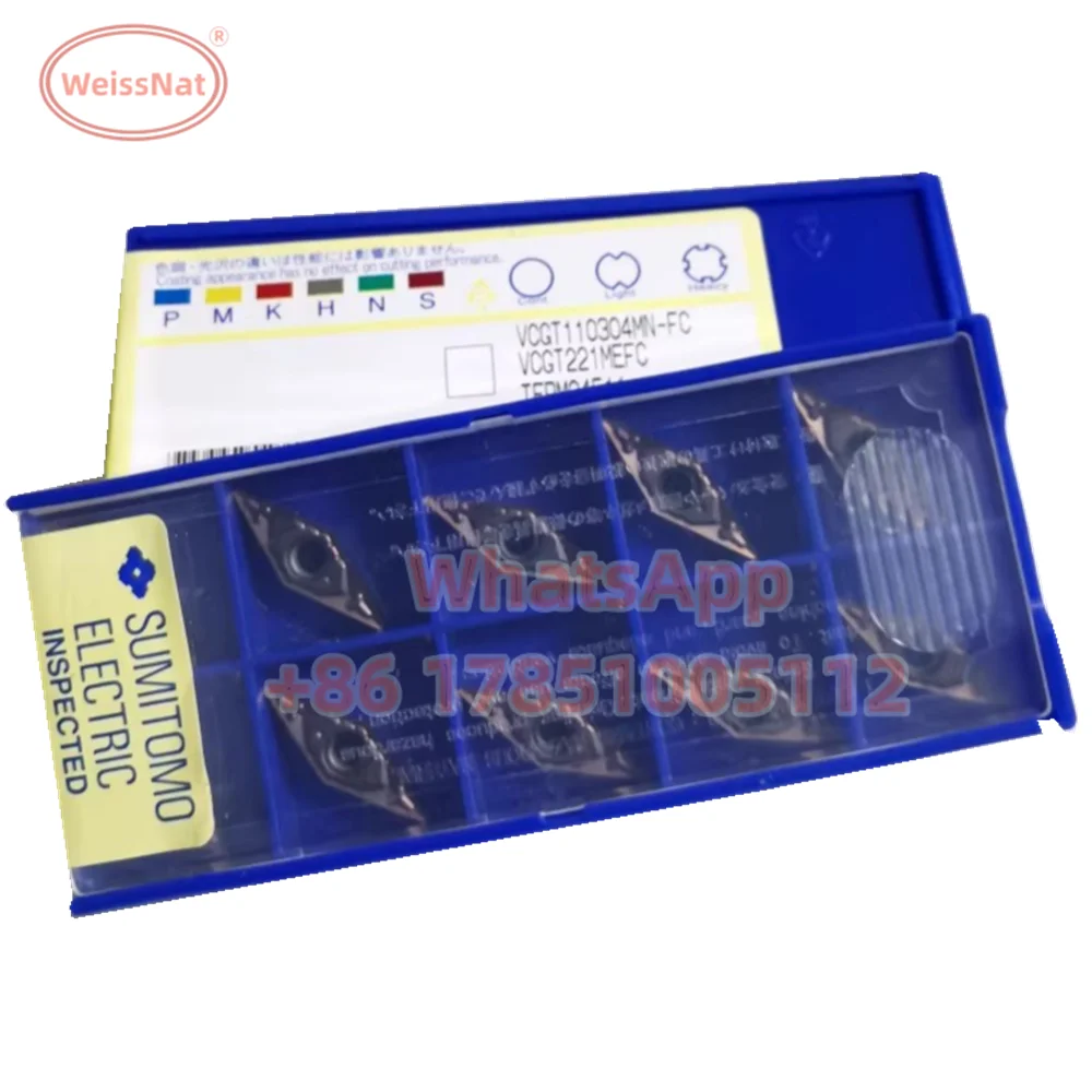 

VCGT110301R VCGT110302L VCGT110302R VCGT110304R VCGT110302MN VCGT110304MN T1500A AC520U AC530U Carbide Insert VCGT Inserts