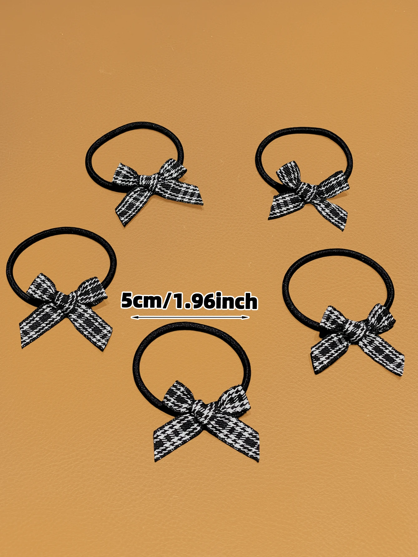 5 قطع من ربطات الشعر النسائية ذات الذيل العالي غير التالفة، أربطة مرنة للاستخدام اليومي، توصية هدية مثالية
