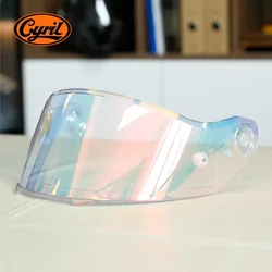 Helmet Lens for CYRIL AH018 Helmet Glasses Motorcycle Racing Helmet Visor