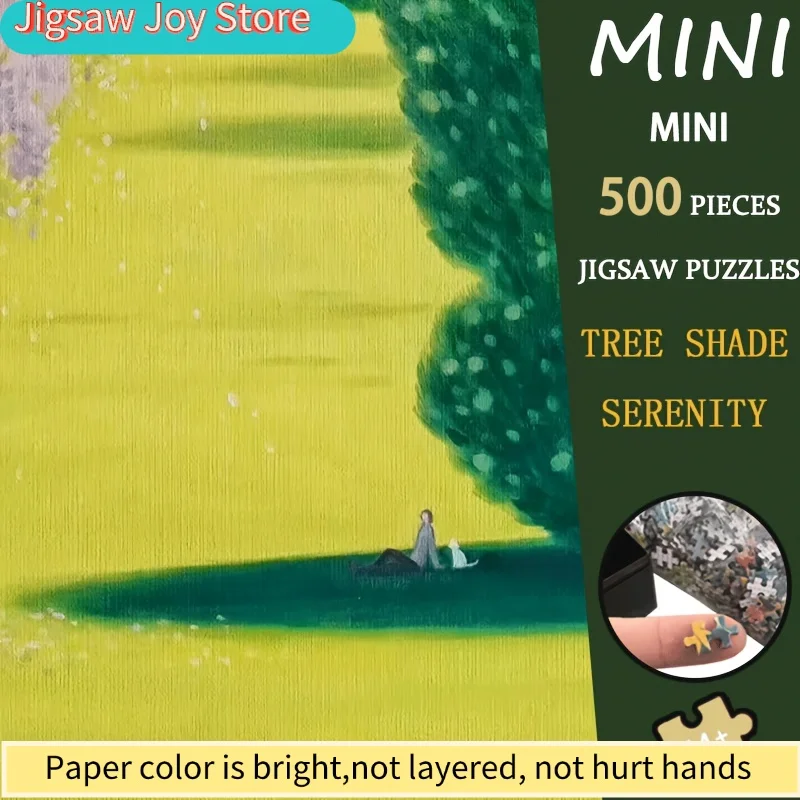 

Премиум-пазл из 500 деталей с изображением спокойного лесного пейзажа, идеально подходит в качестве рождественского подарка. Этот популярный праздничный арт-объект M