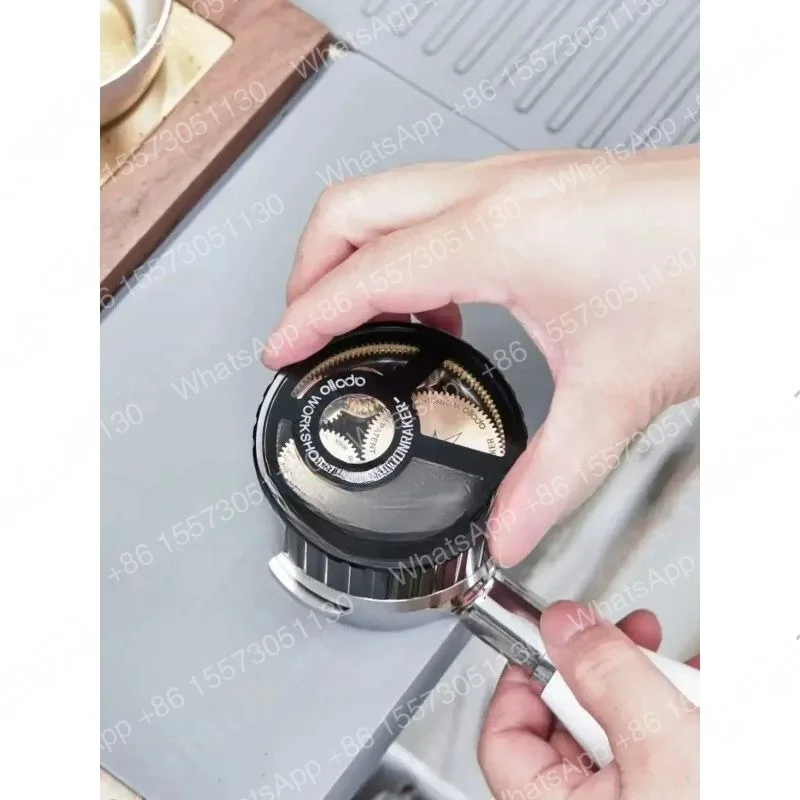 Planetary Gear Coffee Distribution Tool Espresso Equipment Disperses Clumps 58mm coffee distributor tool BB