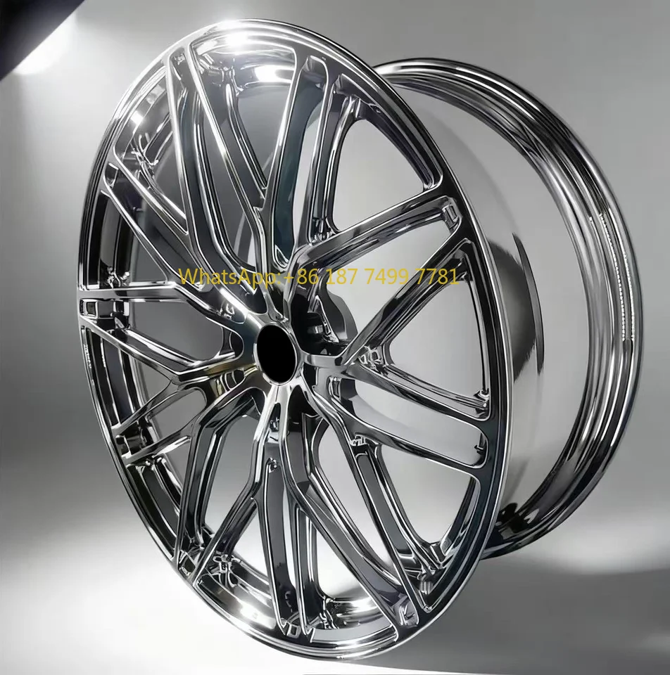

Concave Design Wheel Aluminum 6061 Rim 19 20 22 23 Inch 5*114.3 5x120 5x112 Chrome Rims Racing Car Forged Wheels for Luxury Car