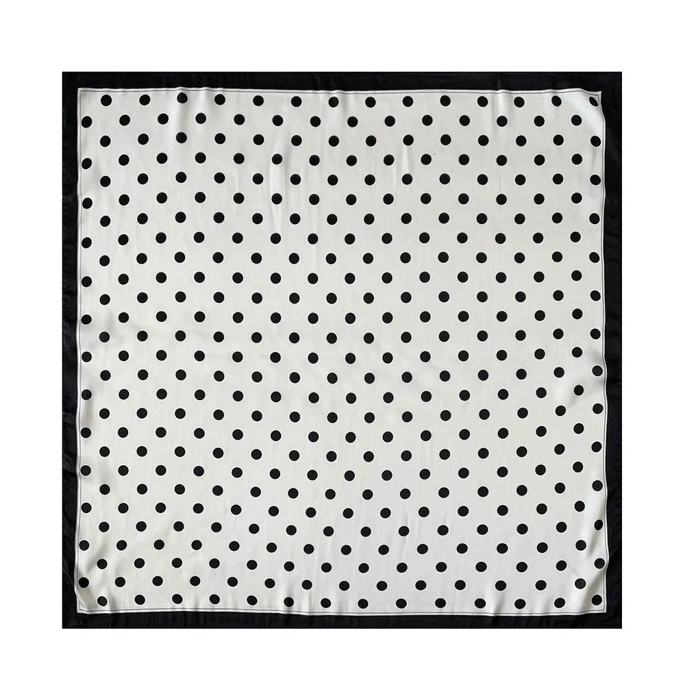 Gifts 70X70CM Women's Printed Square Scarf Shawls Scarves Multifunctional Imitation Silk Scarfs Wrap Satin Fashion Scarfs