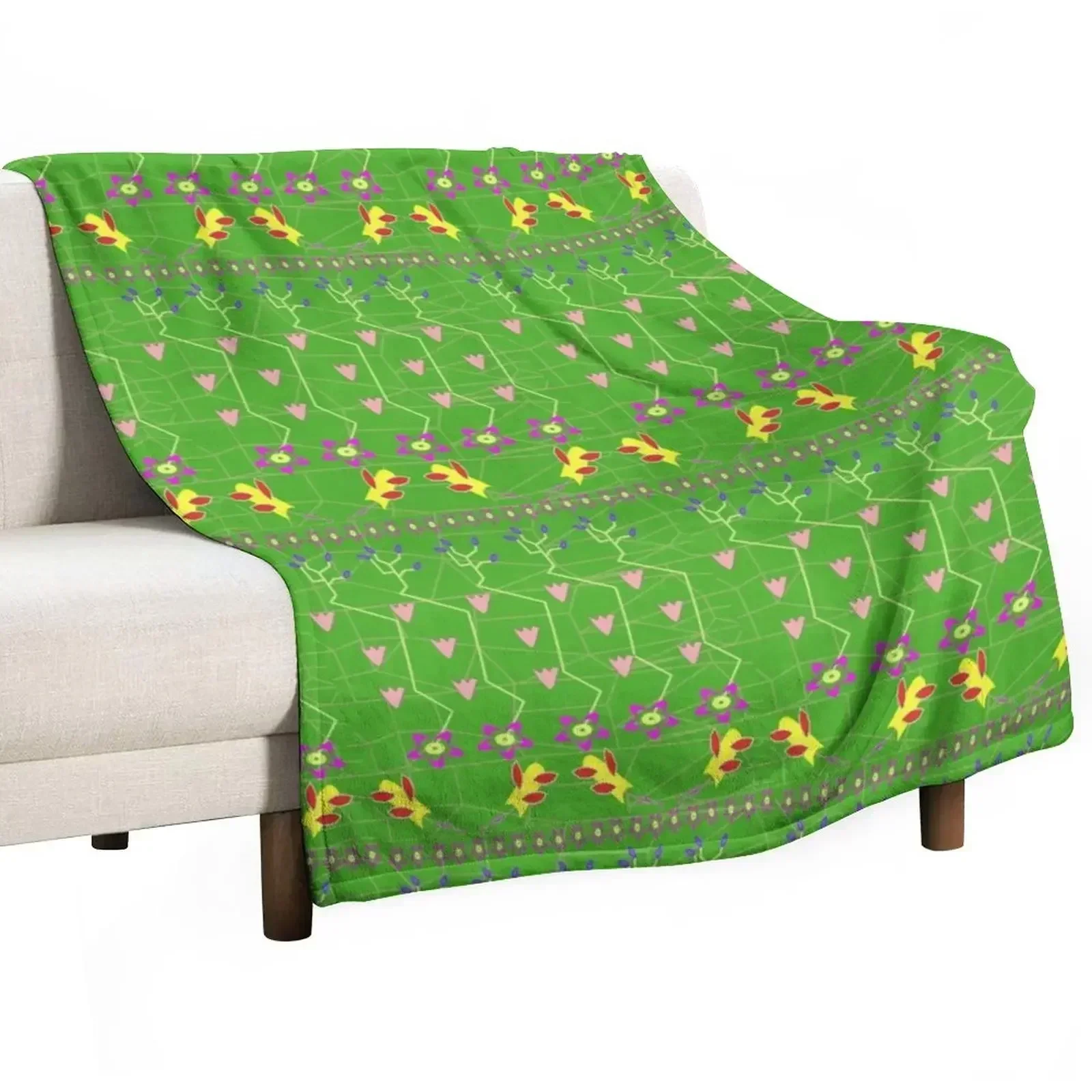 Kashmiri Throw Blanket Weighted manga Bed Blankets