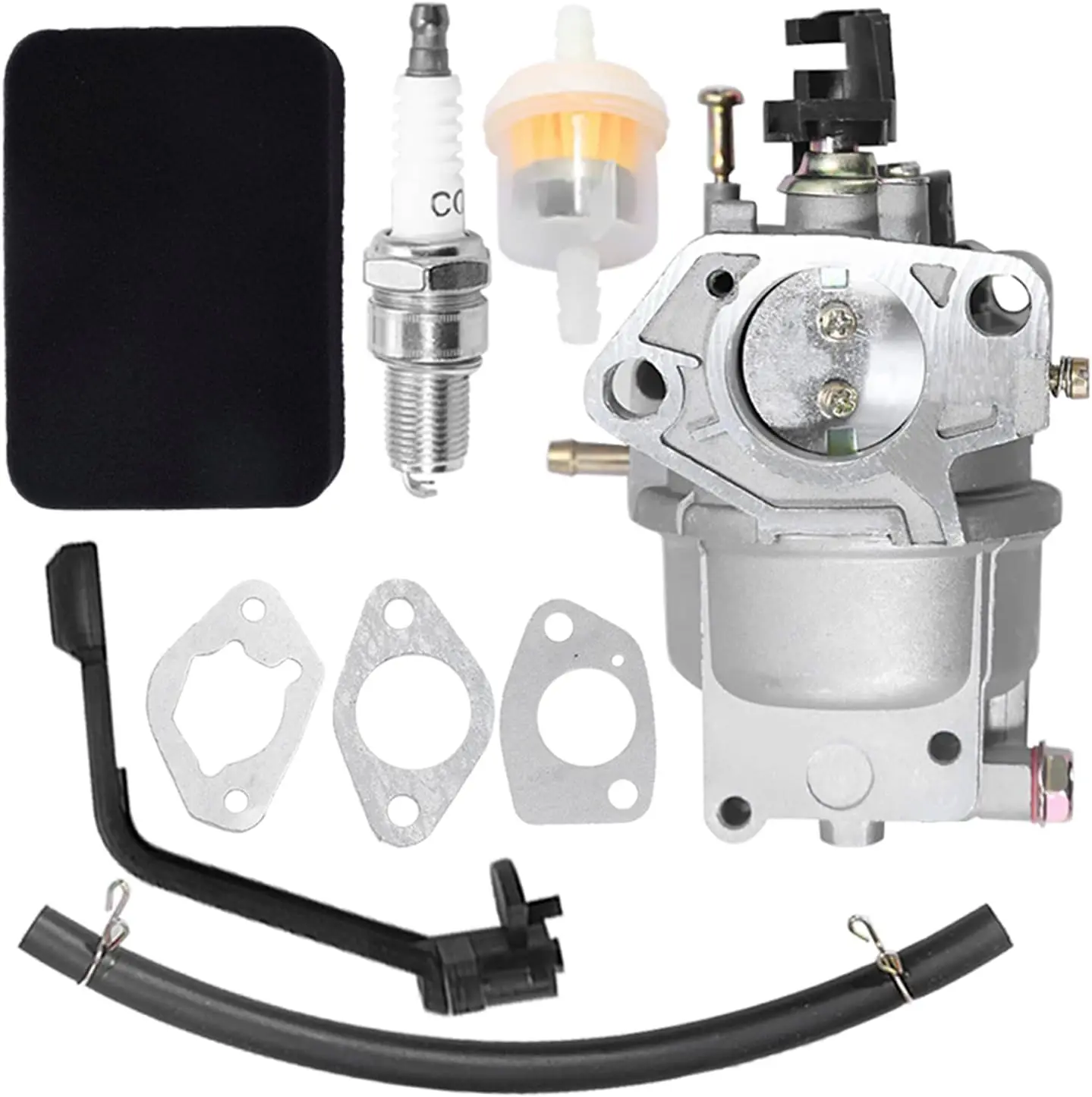 Aynaxcol Carburetor For Generac GP5000 GP5500 GP6500E GP7500E 389cc Jingke Huayi Kinzo Ruixing Generator Replace 0J58620157
