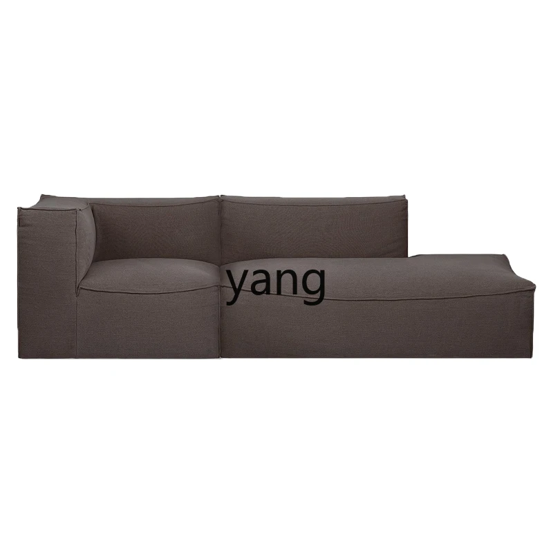 

LH fabric sofa tofu cubes small apartment living room ancient French module creative home