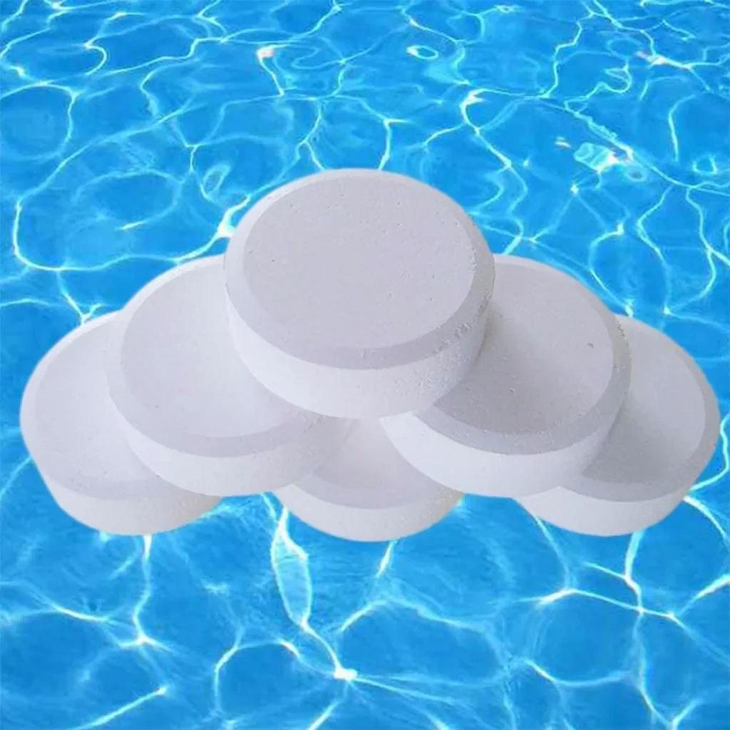 Swimming Pool Cleaning Effervescent Tablets, Slow Dissolving & Fast Acting Odor Remover