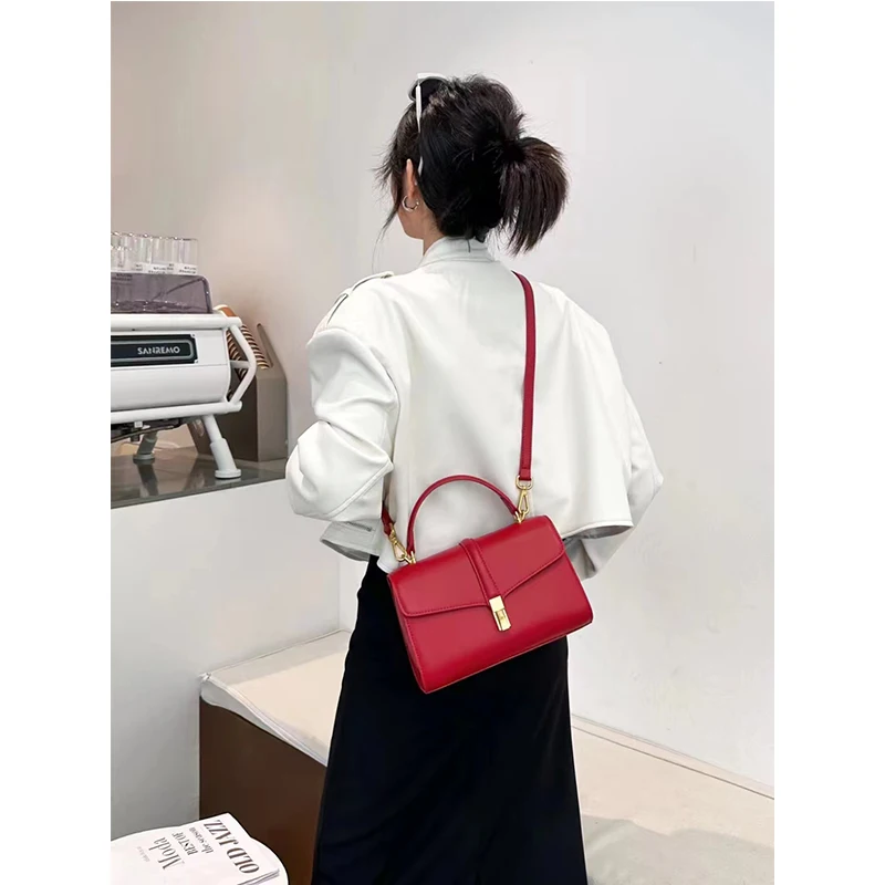 #YE5743 # New High end Fashion Design Women's Bag High quality Cowhide Crossbody Bag High end Feel Handbag Versatile