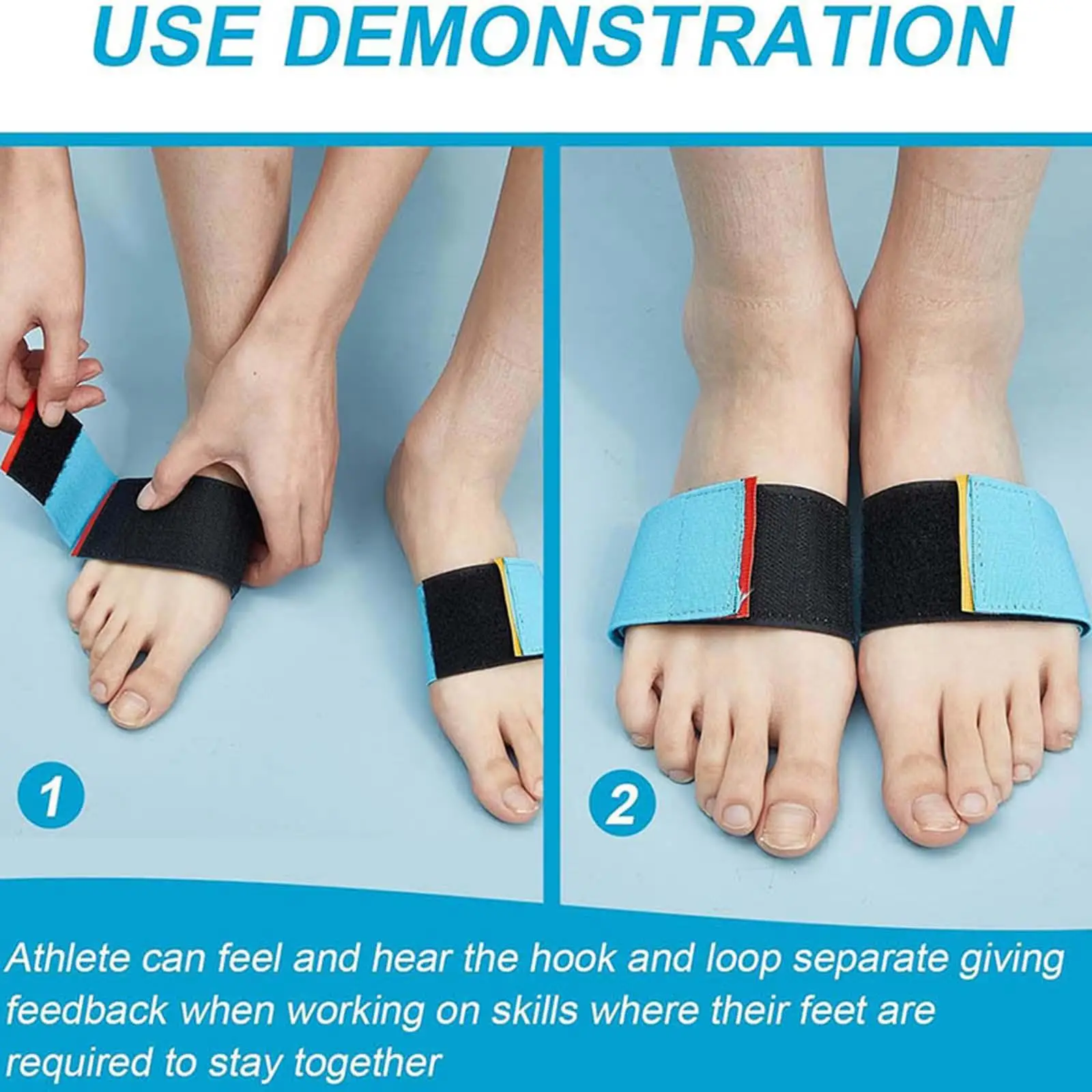 Adjustable Gymnastics Sticky Toes Equipment for Back Flip Tuck Training Home Exercise Accessory