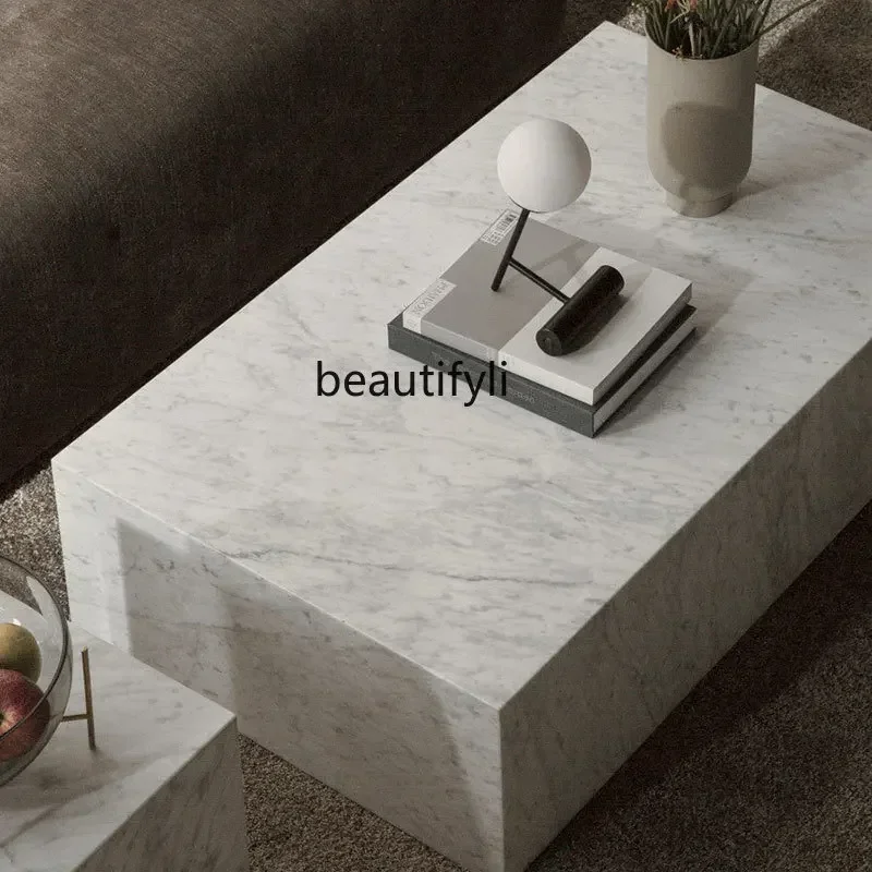 

V Modern Simple and Light Luxur Stle Sofa Side Table Designer Suare Stereo Living Room Bedroom Side Table