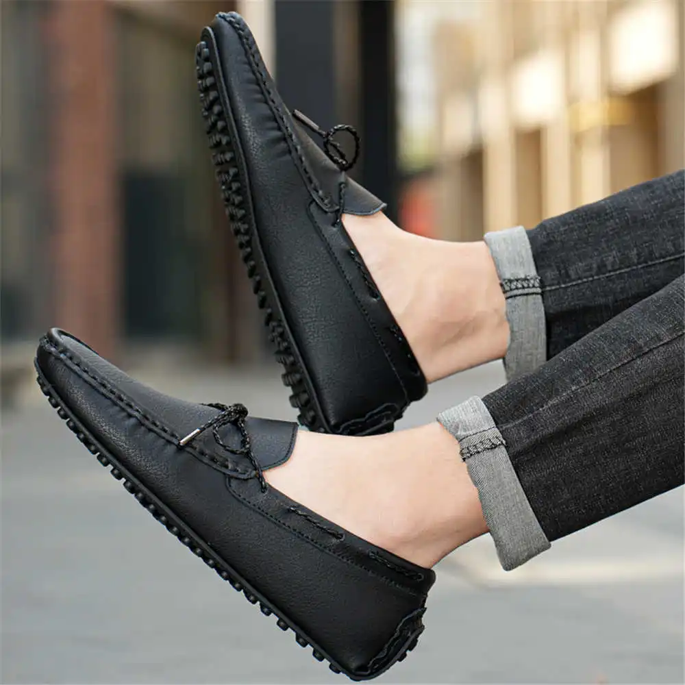 With Lacing 45-46 Blue Shoes For Men Fashion Boots High Shoes Men Sneakers Sports Sports Luxary Tnis Top Comfort Super Sale