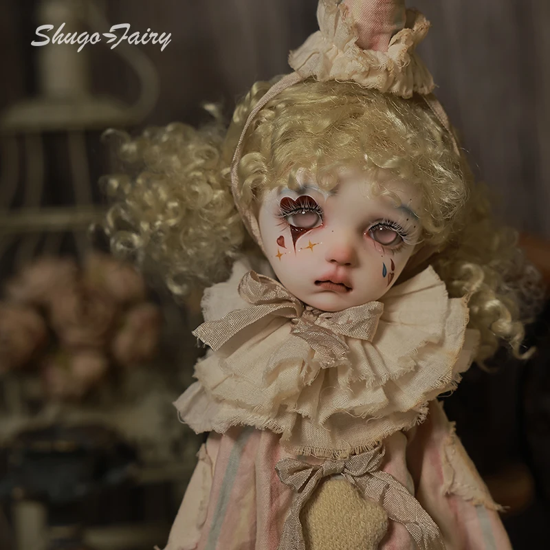 ShugaFairy 세키노 1/6 BJD 인형 – 할로윈 광대 스타일 파티, 고품질 볼 조인트 인형 장난감