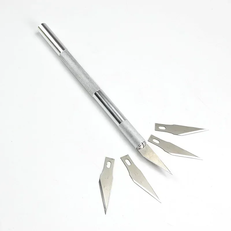 Aluminum Alloy Carving Knife Handbook Carving Knife Pen Knife Model Making Tool Mobile Phone Sticker