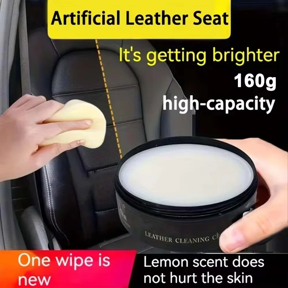 Leather Repair Cream Long Lasting Leather Maintenance Car Seat Care Interior Leather Polishing Cleaning Hole Cracks Restoration