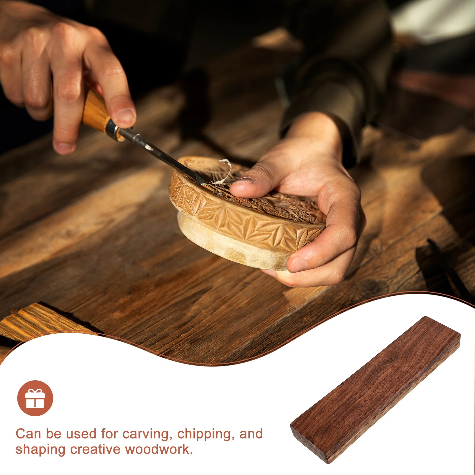 

2Pcs Thick Rectangular Wood Carving Blocks Unfinished Wood Blocks for DIY Crafting Whittling Wooden Block Wooden Block