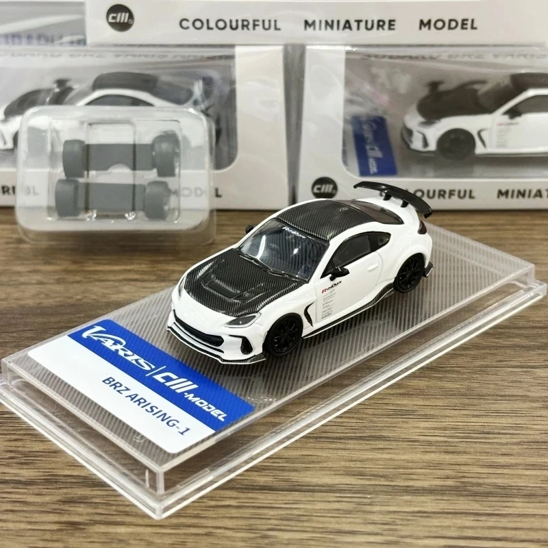 CM MODEL 1/64 Varis BRZ  White Collection Gift Scale Model Car