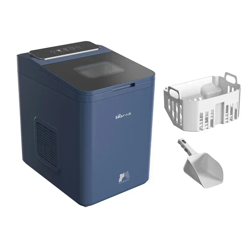 Excellent Top Quality 12KG/24H Electric Ice Machine Maker Bullet Cylindrical Cube Making Countertop For Home Commercial Small Mi