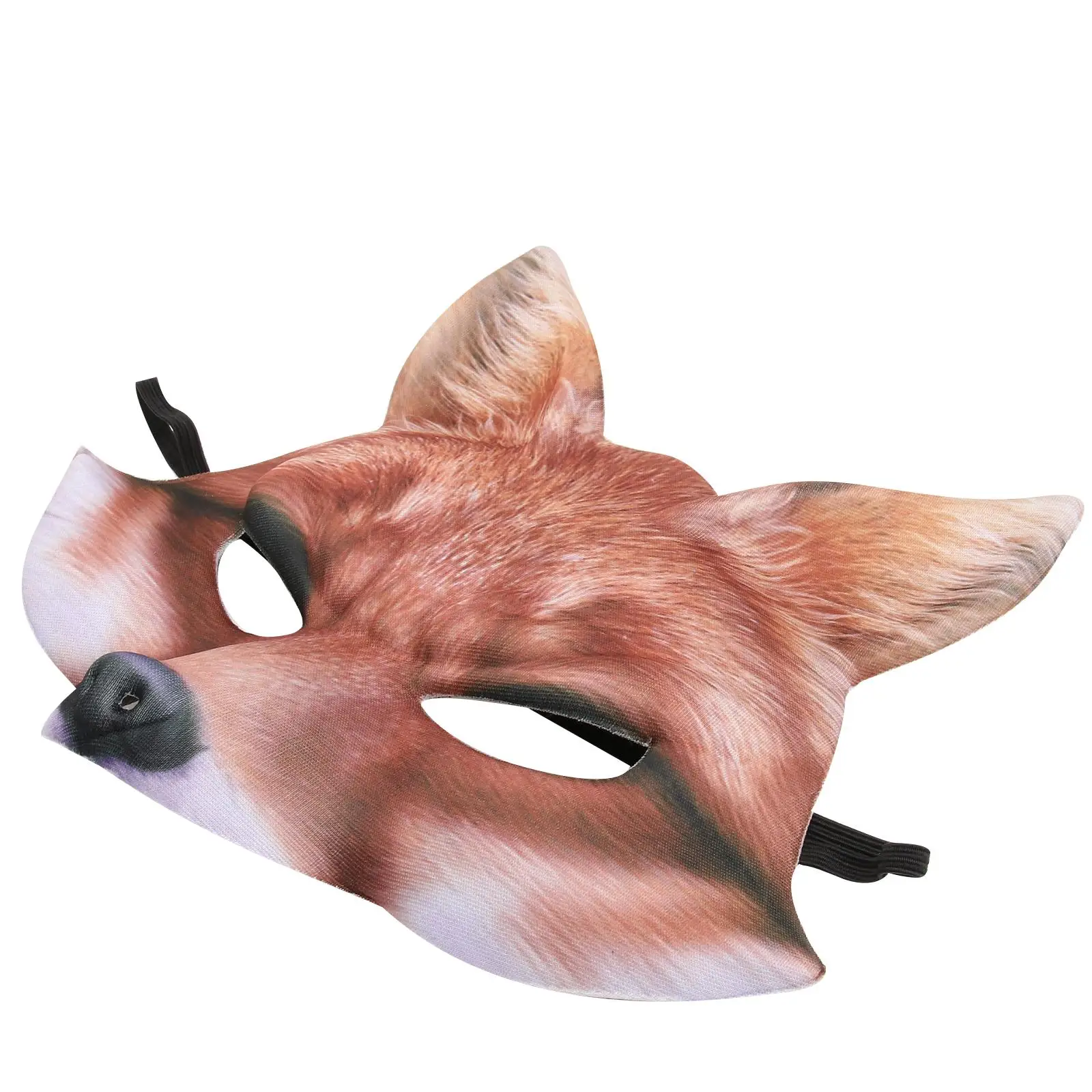 Fox Masks for Masquerade Carnival Halloween Half Mask Cosplay Costume Party Halloween Mask Accessories