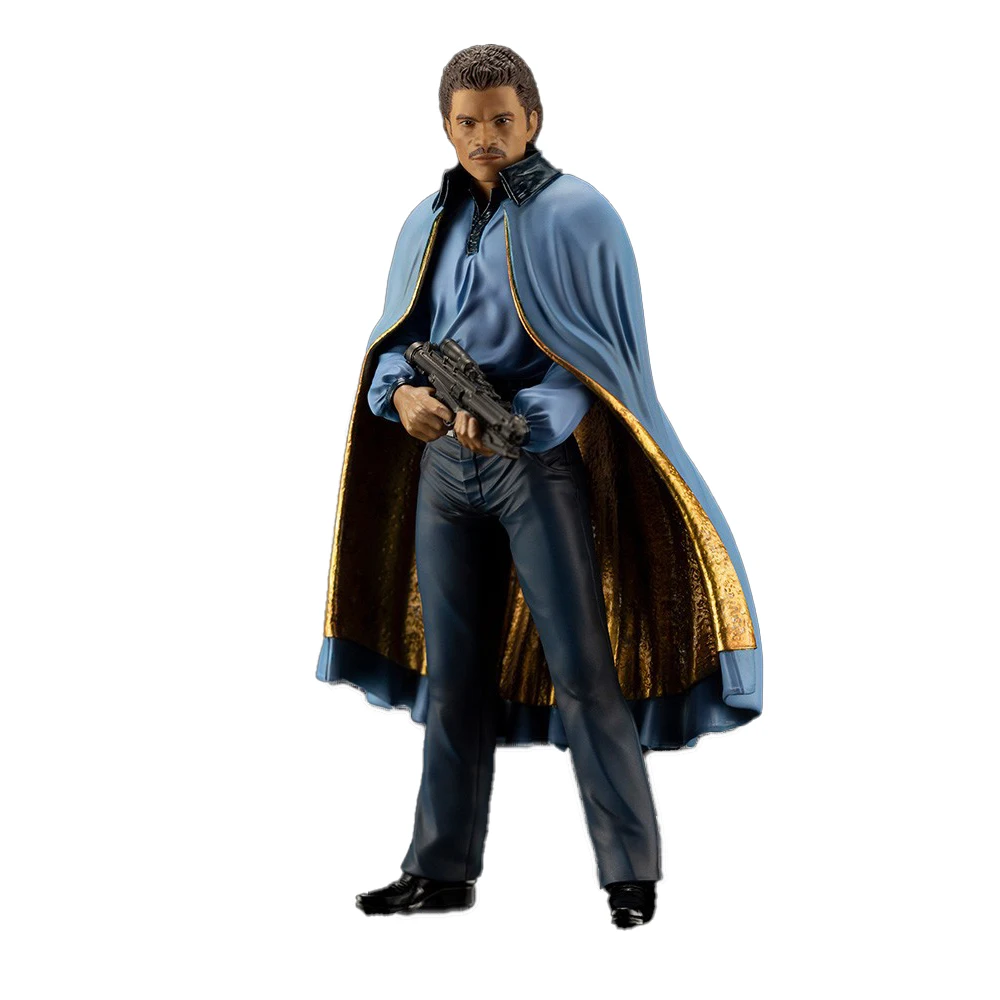 In Stock Genuine Kotobukiya ARTFX+ Lando Calrissian Star Wars The Empire Strike Back Movie Character Model Art Collection Toy