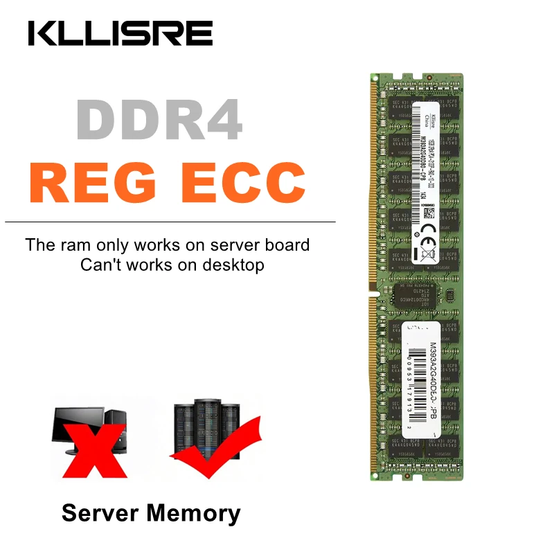 DDR4 8GB 16GB 4GB 32GB 64GB server memory 2400 2133MHz ECC REG PC4-2133P 2400T ram