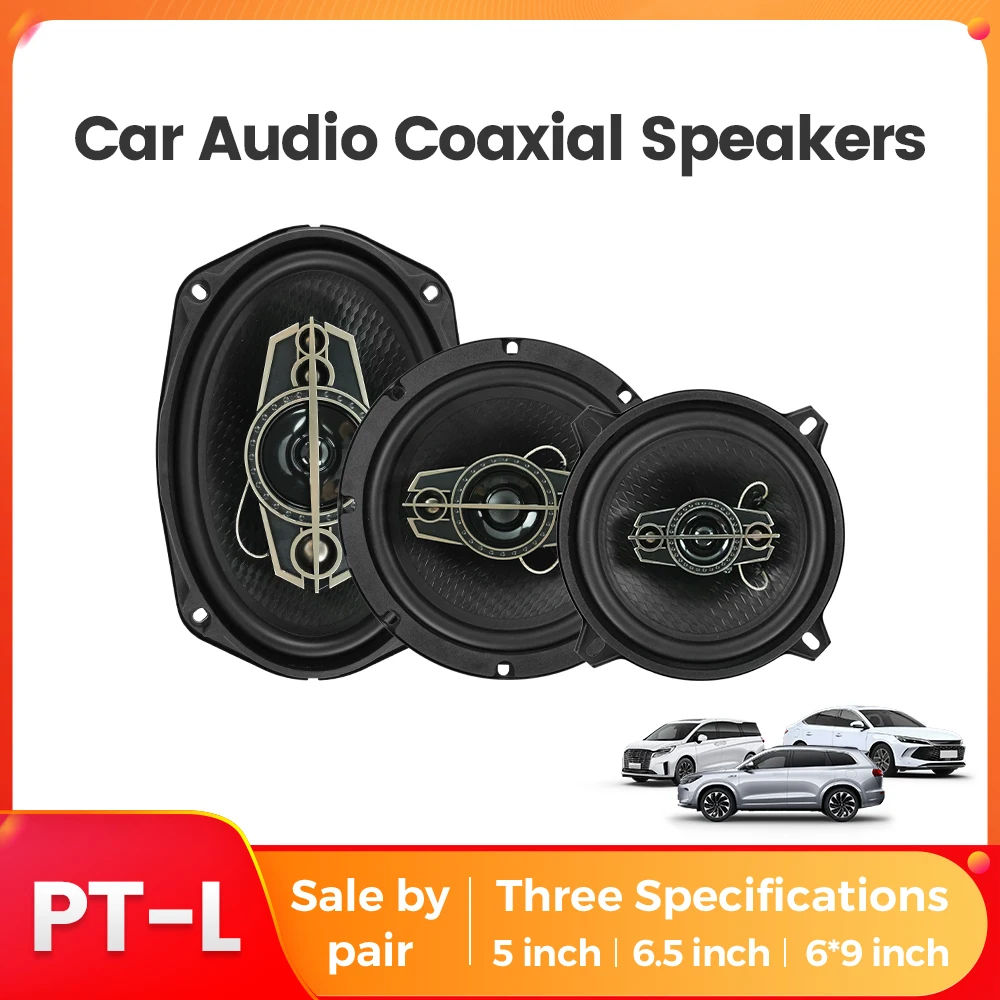 Car Audio For High restoration HIFI- level 5/6.5/6*9inch Universal Automotive Car Audio 4/5 Route Coaxial Speakers Master tuning