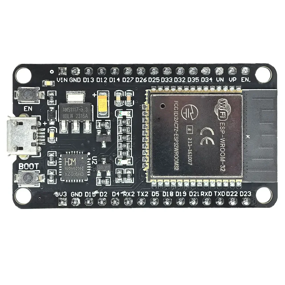 ESP32 CH9102X Development Board ESP-32S WiFi + Bluetooth Ultralaag stroomverbruik Dual Core ESP-32 Vergelijkbaar voor Arduino