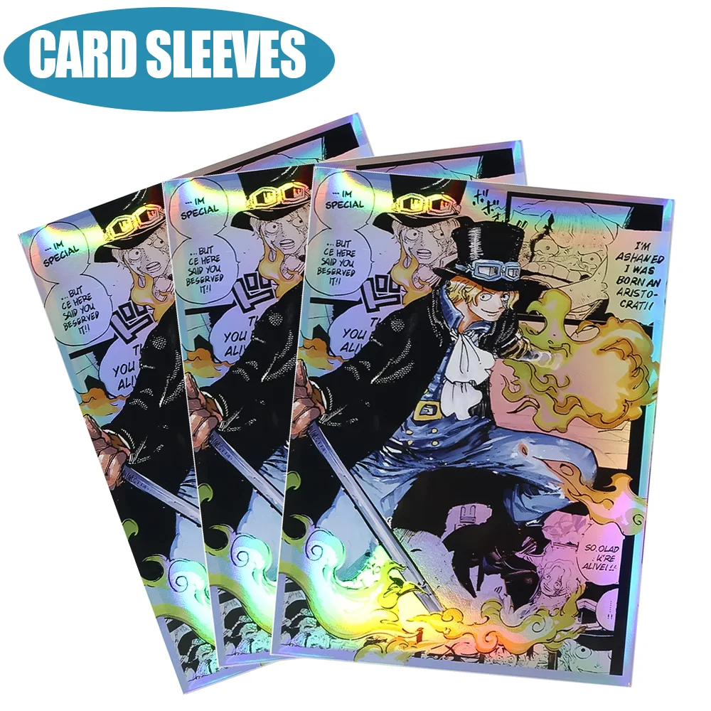 60PCS 67X92mm Sabo Card Sleeves Anime One Piece Card Protector Suitable for  MGT/PTCG Standard size Trading or Game Cards - AliExpress 26