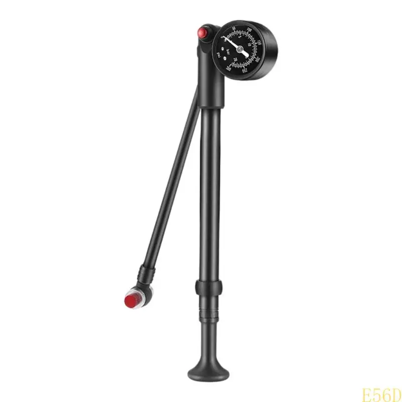 

E56D Portables High Pressures Bike Pumps Universals Valves Bicycles Hand Tire Pumps for Various Bike Type