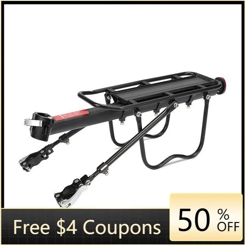 STLF Quick Release Aluminum Alloy Mountain Bike Bicycle Rack Carrier Shelf with Reflective Film