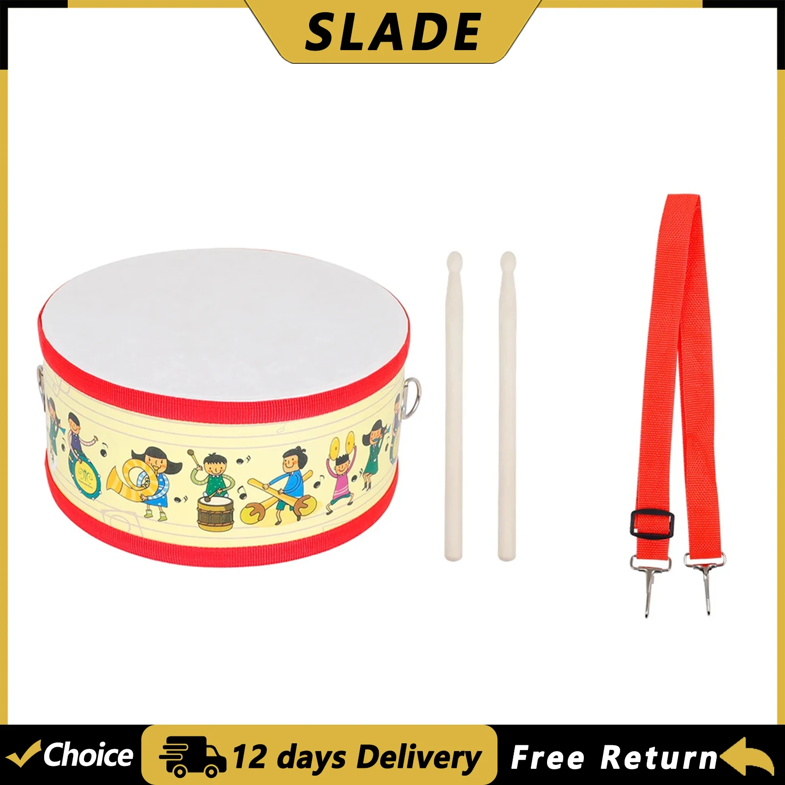 Orff Tambourine Dru… - image