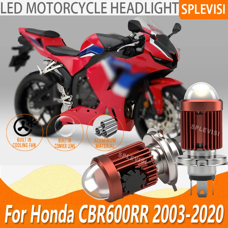 

Plug and Play LED Replacement Bulb Bike Headlight For Honda CBR600RR 2003-2011 2012 2013 2014 2015 2016 2017 2018 2019 2020