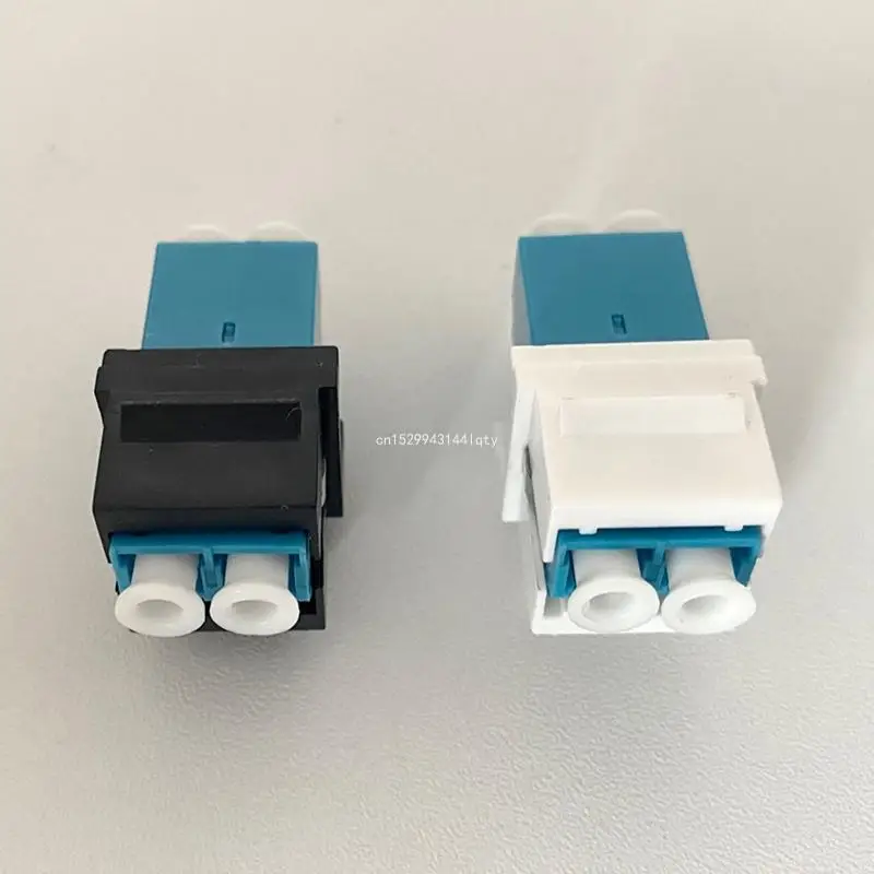 Fitting Duplex Connector Fiber Keystone Adapter 10Pcs /lot Dropship