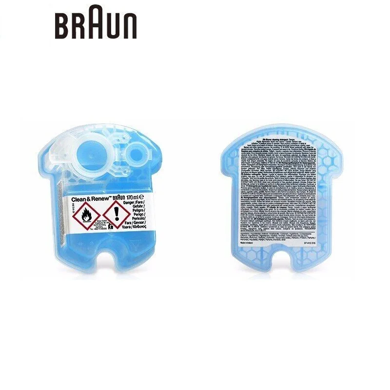 براون CCR4 تنظيف تجديد خراطيش إعادة التعبئة الليمون الطازجة استبدال ماكينة حلاقة الأنظف لماكينات الحلاقة الكهربائية براون جميع مركز الرعاية الذكية