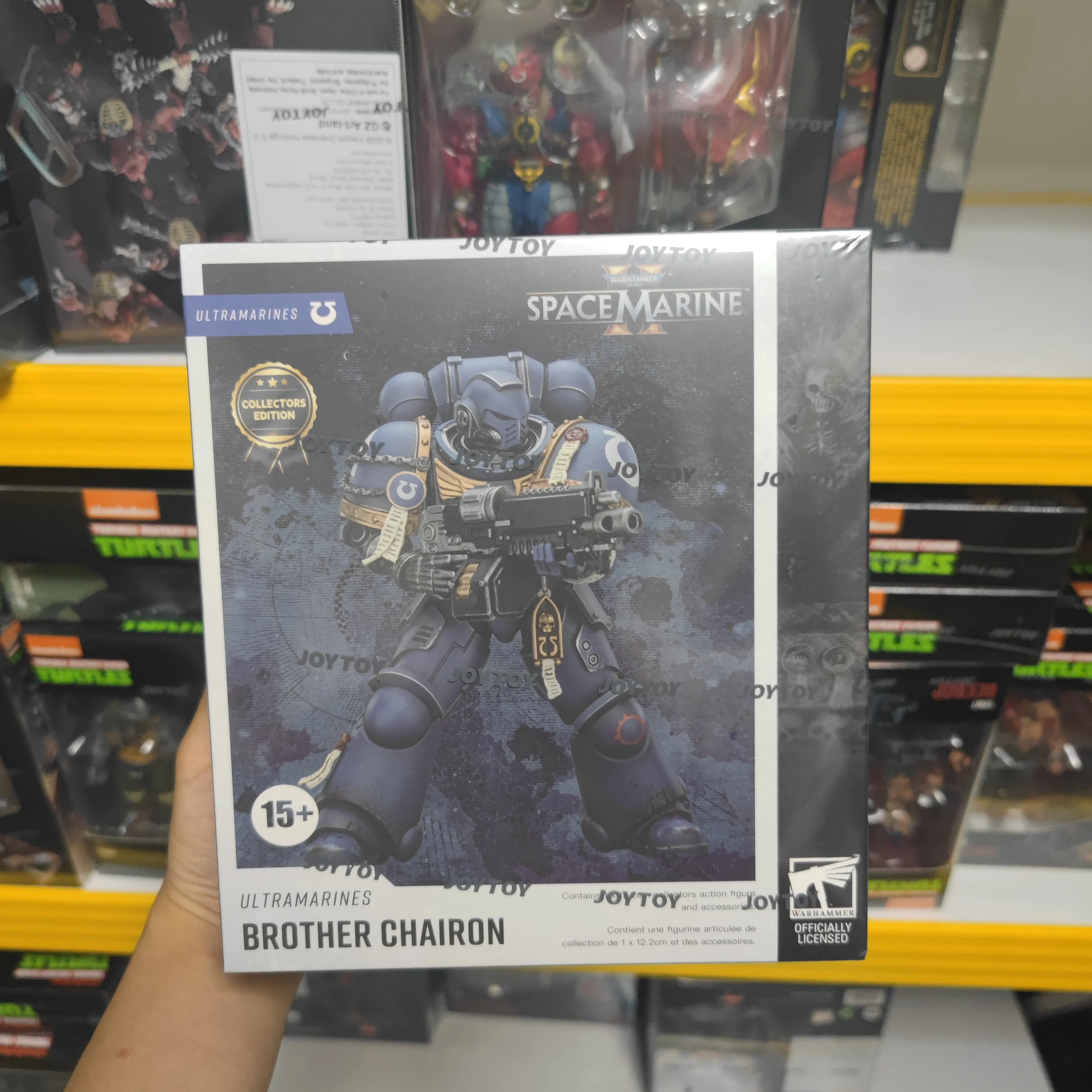 

【В наличии】 Фигурка JOYTOY Warhammer 40K Ultramarines Lieutenant Titus\Gadriel\Chairon-Collectors1/18Edition Nothing T