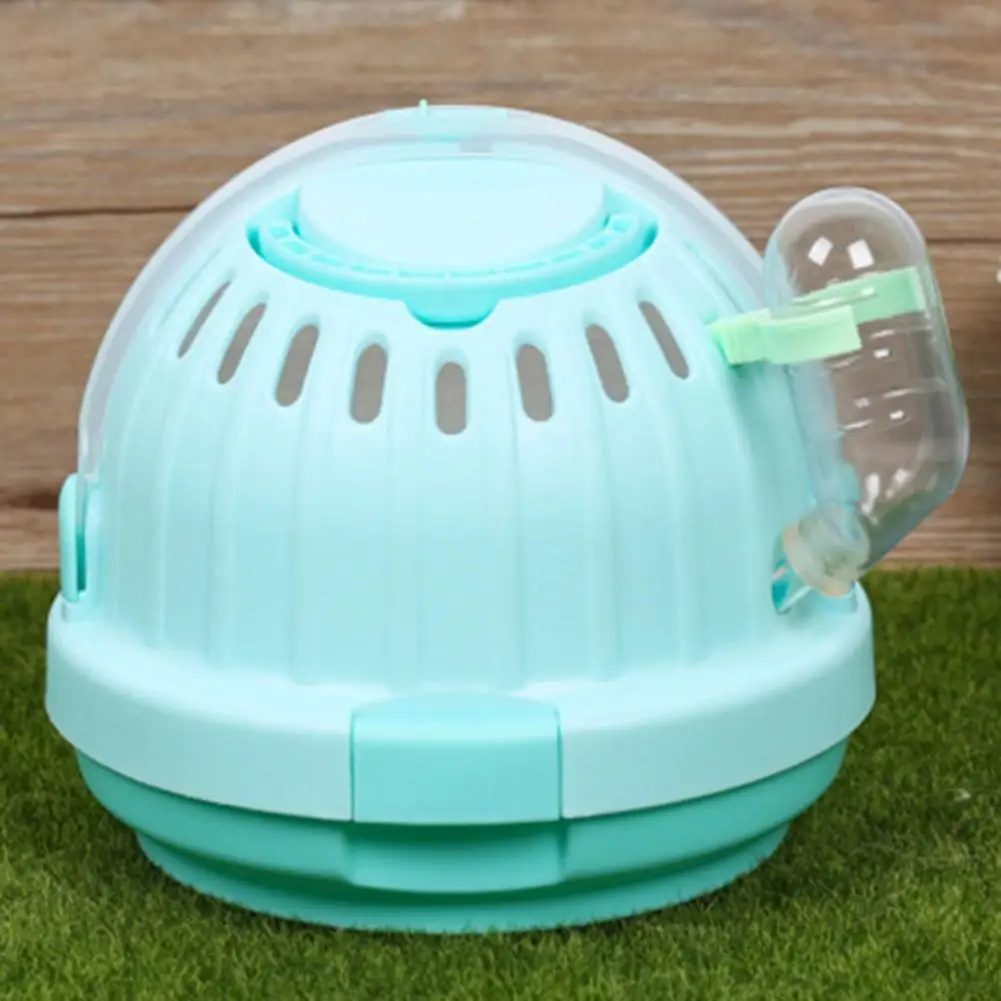 Rodent Travel Box  Eco-friendly Small Animal Clear Transport Container  Sanitary Hamster Carrier Box