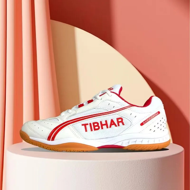 Zapatos de tenis de mesa de entrenamiento para hombres, zapatillas de tenis para mujeres y niños, calzado ligero para bádminton