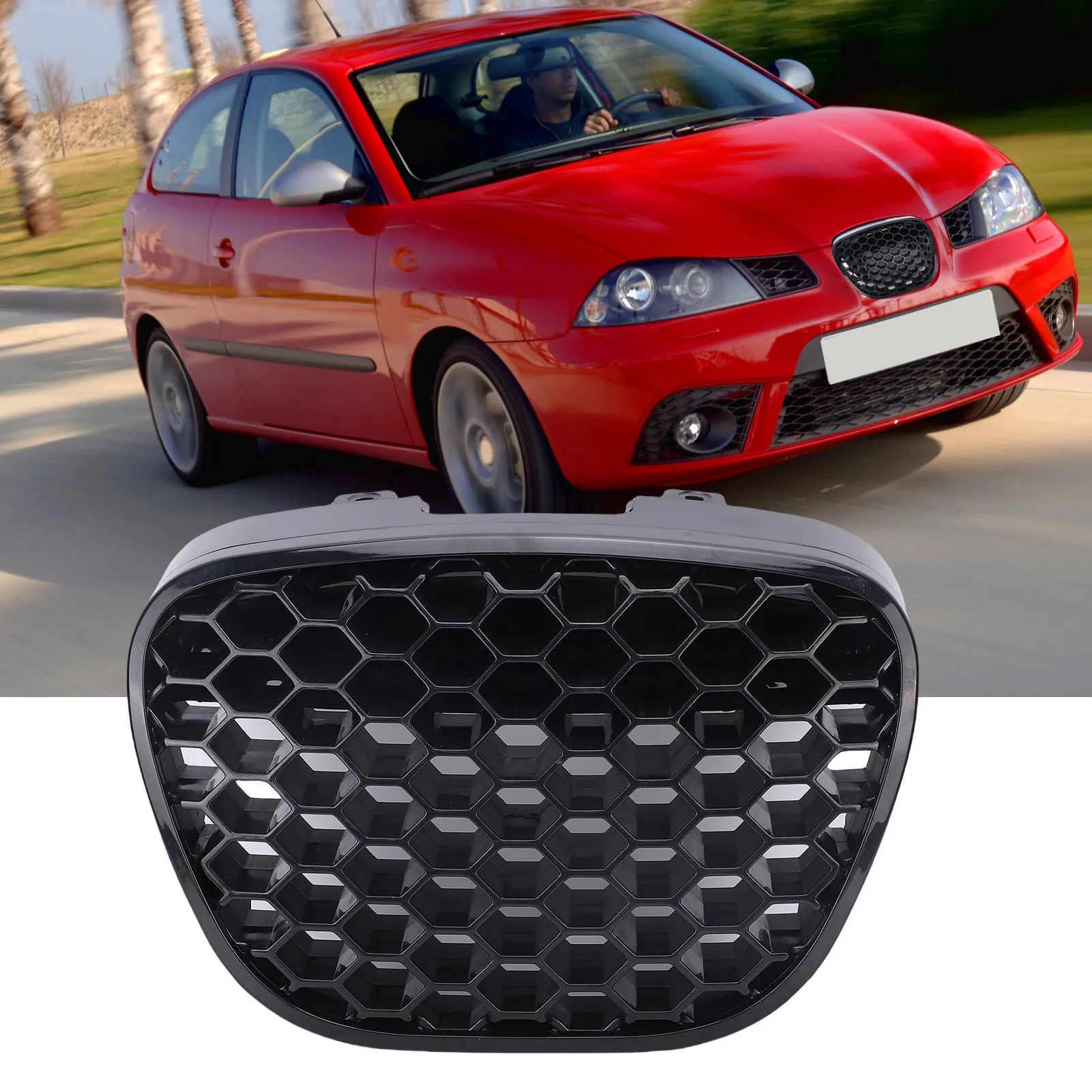 

Решетка радиатора переднего бампера 6L0853651D, верхняя центральная сетка, замена для SEAT Cordoba Type 6L 2002-2009