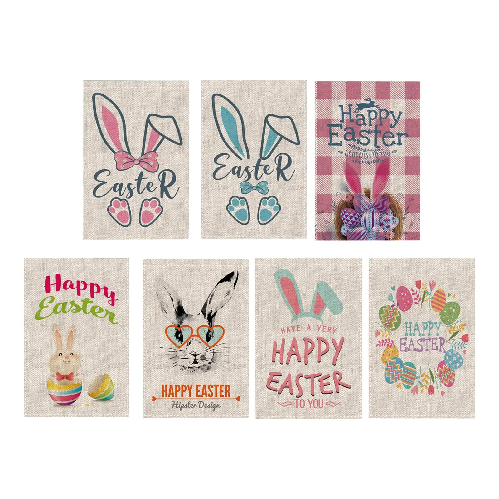 Garden s 30x45cm Rabbit Decorative n Festive for Outdoor indoor Farmhouse Easter Decor