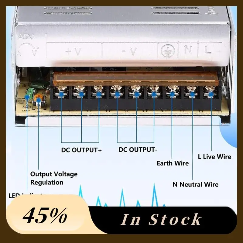 A60Z110V AC To DC Regulated Universal Switching Power Supply 12V 30A 360W Transformer Adapter For LED Driver For LED Strip Light
