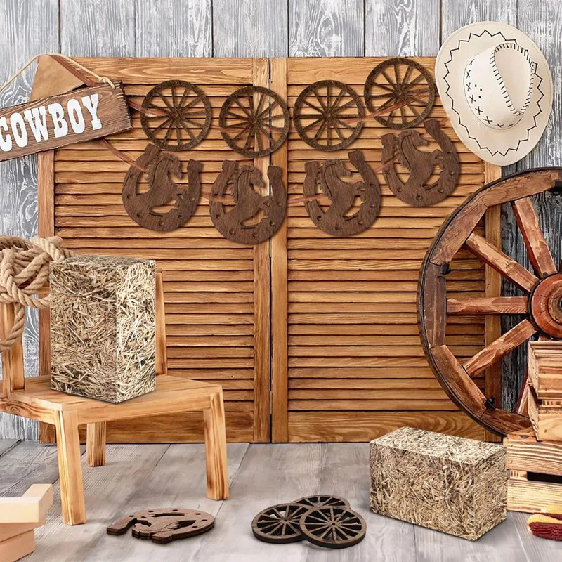 서양 파티 장식 농장 생일 베이비 샤워, 웨딩 파티 테이블 장식 용품, 18 개