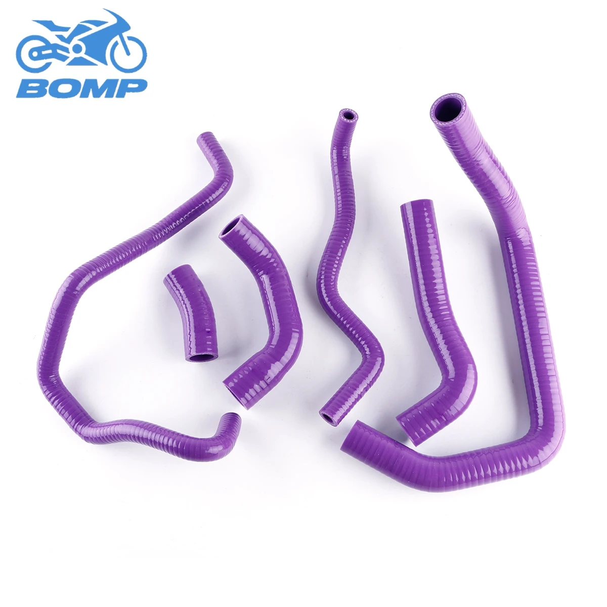 FOR KAWASAKI ZX 10R ZX10R NINJA 2008 2009 2010 Silicone Radiator Hoses Tubes Kit Piping 6Pcs 11 Colors 6
